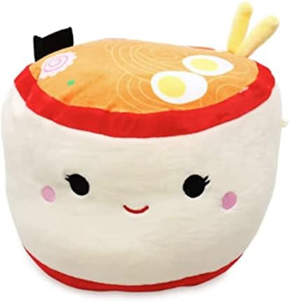 Squishmallows Food Snack Squad 6 asst Plush Doll Toy 8" (Raisy The Ramen) | Amazon (US)