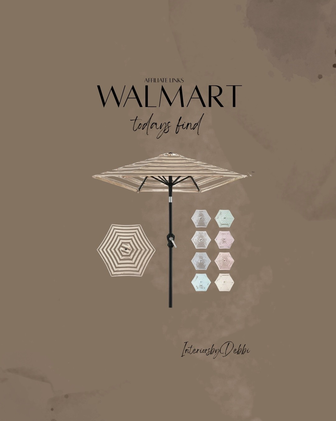 Walmart Find
Outdoor umbrella, transitional home, modern decor, amazon find, amazon home, target home decor, mcgee and co, studio mcgee, amazon must have, pottery. barn, Walmart finds, affordable decor, home styling, budget friendly, accessories, neutral decor, home finds, buy new arrival, coming soon, sale alert, high end look for less, Amazon favorites, Target finds, cozy, modern, earthy, transitional, luxe, romantic, home decor, budget friendly decor #walmart

#LTKHome #LTKSeasonal