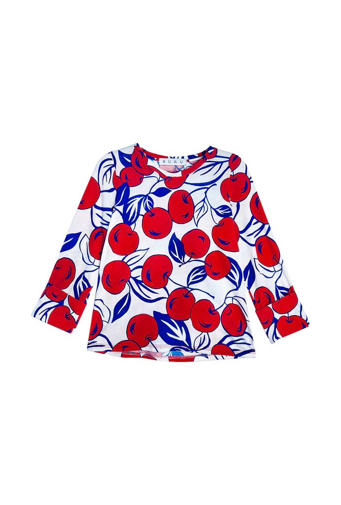 BURU x Val Crew Neck Tee - Cherries - PRE-ORDER | Shop BURU