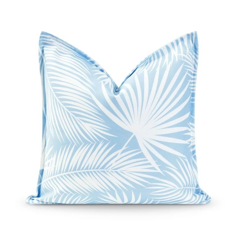 Hofdeco Premium Coastal Hampton Style Patio Indoor Outdoor Pillow Cover Only, 20"x20" Water Resis... | Walmart (US)