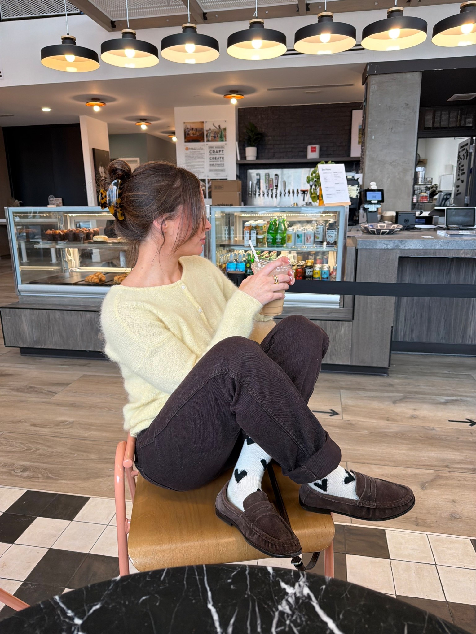 Transitional spring outfit 
Jeans old wrangler x staud 
Socks are old princess Polly 

#LTKootd