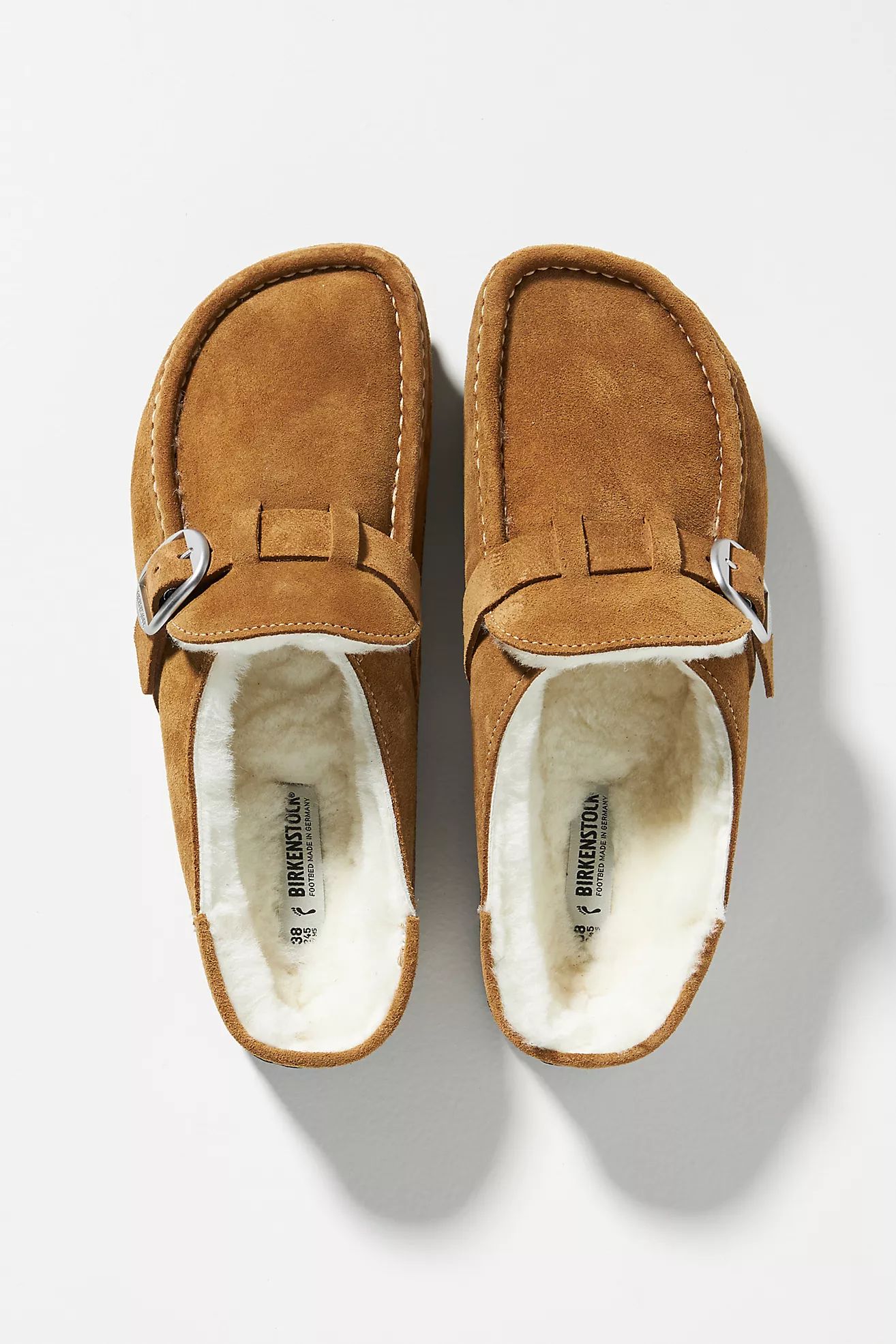 Birkenstock Buckley Shearling Clogs | Anthropologie (US)