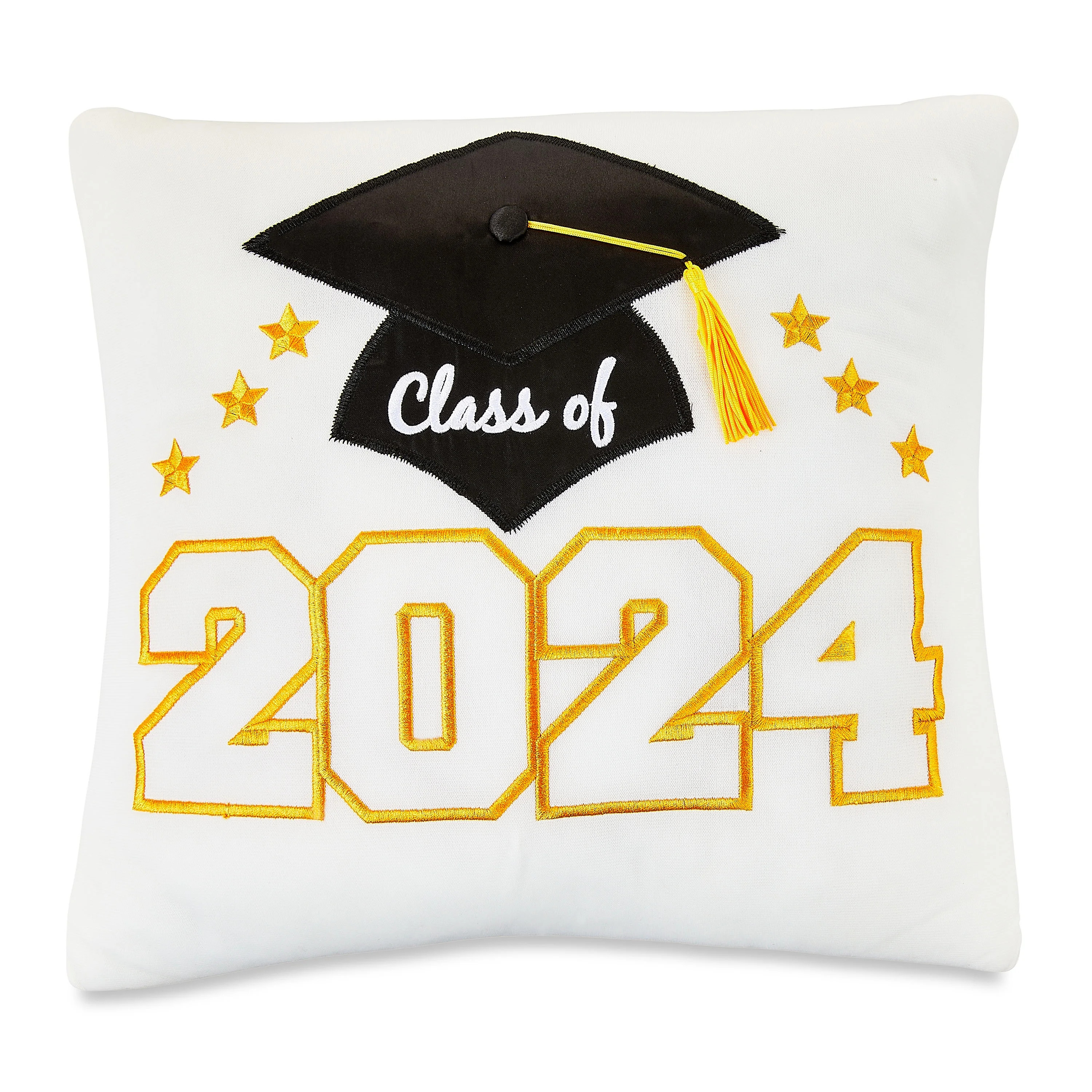 Way to Celebrate Graduation 13 x 12 inch Plush Decorative Pillow with Ink Pen, Class of 2024 - Wa... | Walmart (US)