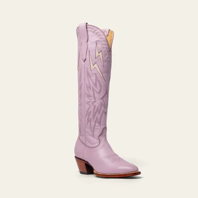 The Lightning Boot Lavender and Bone | CITY Boots