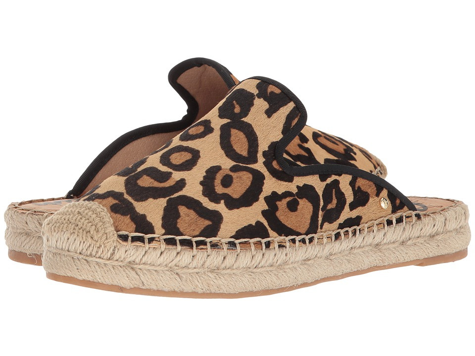 Sam Edelman - Kerry (New Nude Leopard Brahma Hair) Women's Flat Shoes | Zappos