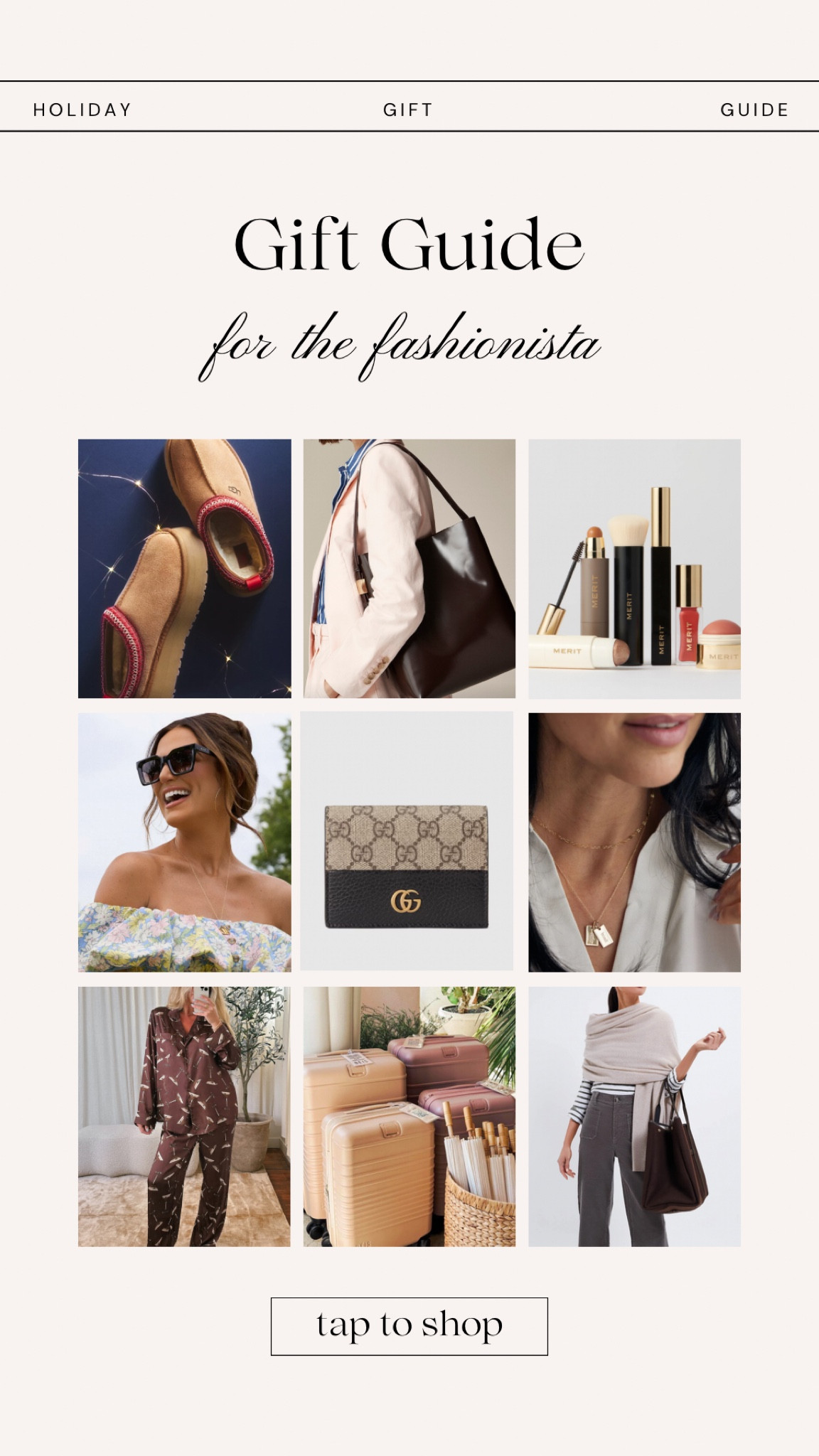 Gift Guide for the Fashionista 👜👡

#LTKHoliday #LTKGiftGuide