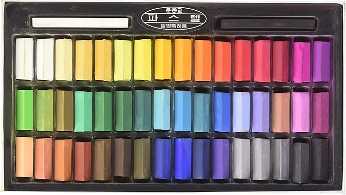 MUNGYO Soft Pastel Set – 48 Colors | Square Pastels for Artists | Smooth & Blendable Colors | Amazon (US)