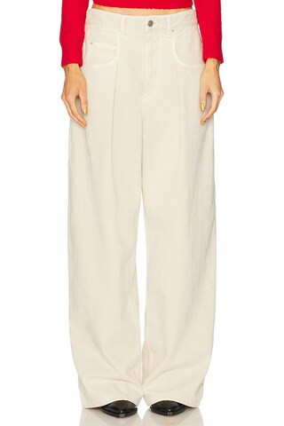 Isabel Marant Etoile Rachelle Seasonal Pant in Ecru from Revolve.com | Revolve Clothing (Global)