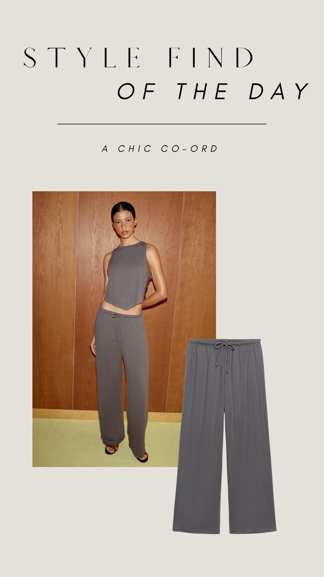 Style find of the day - a chic co-ord