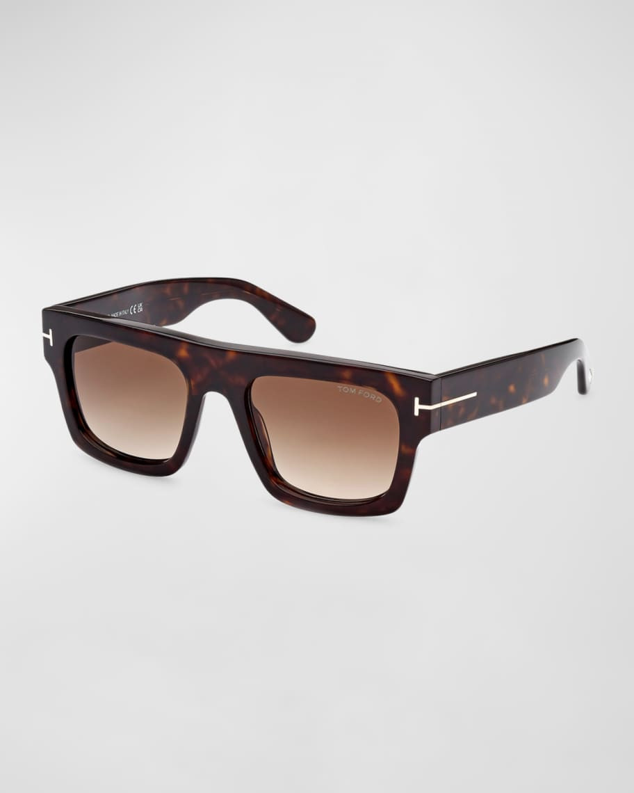 TOM FORD Fausto Square Acetate Sunglasses | Neiman Marcus
