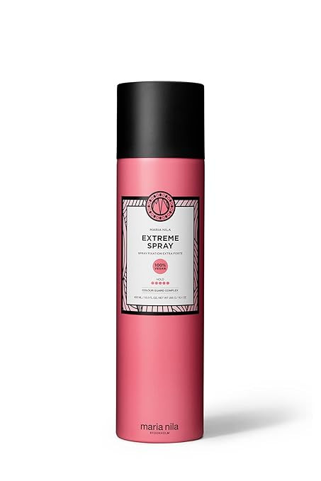 Maria Nila Extreme Spray, Hold 5/5, Antioxidant Preserves Hair Color, 100% Vegan & Sulfate/Parabe... | Amazon (US)