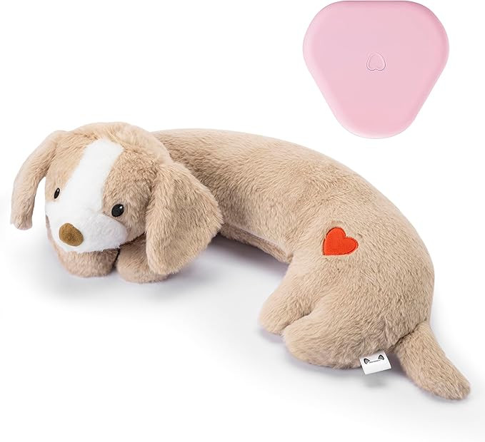 Puppy Heartbeat Toy Heartbeat Stuffed Toy for Dogs, Dog Heartbeat Toy for Pet Anxiety Relief Slee... | Amazon (US)