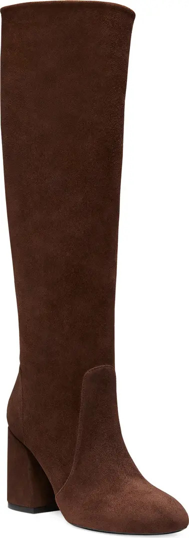 Flare Block Heel Mid Calf Boot (Women) | Nordstrom