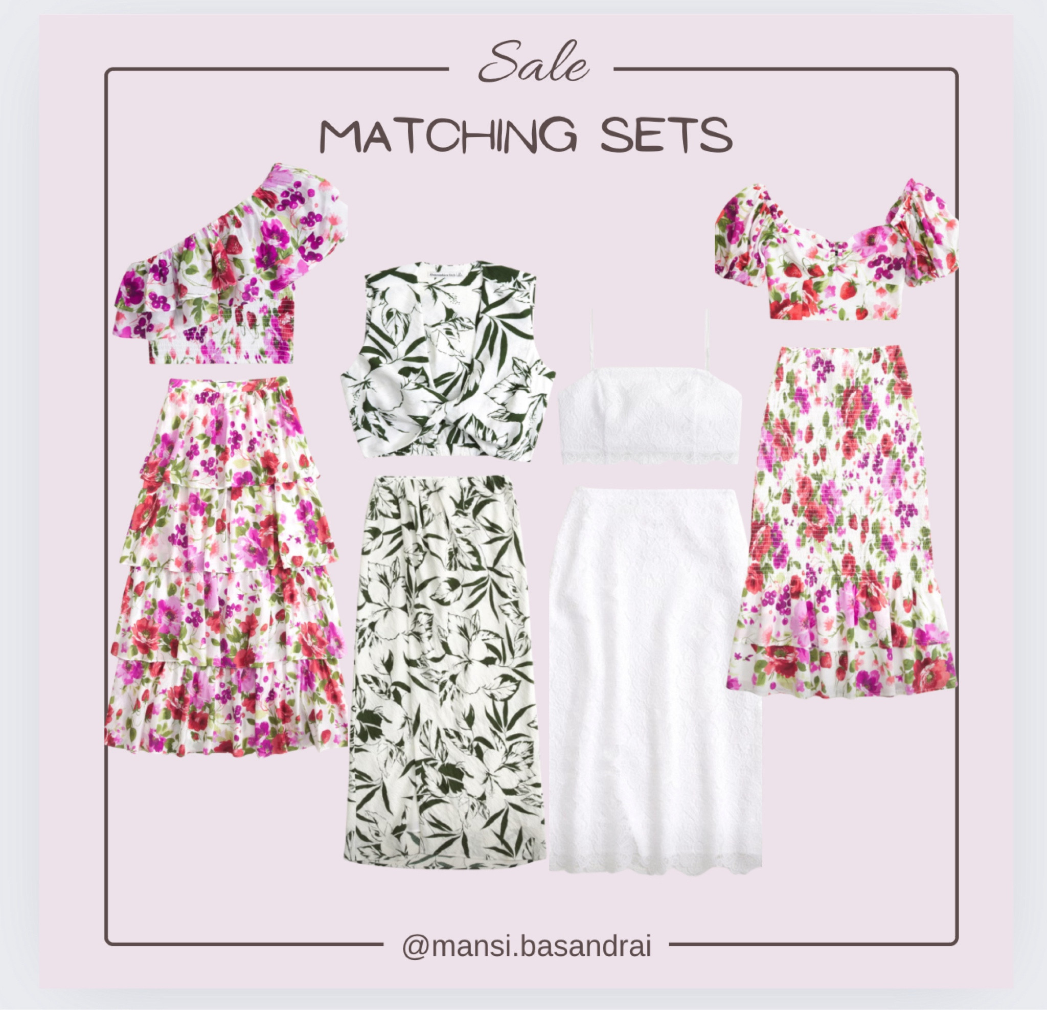 Matching sets 
Matching outfits 
Summer outfits 
Summer dresses 

#LTKStyleTip #LTKSummerSales #LTKFindsUnder50