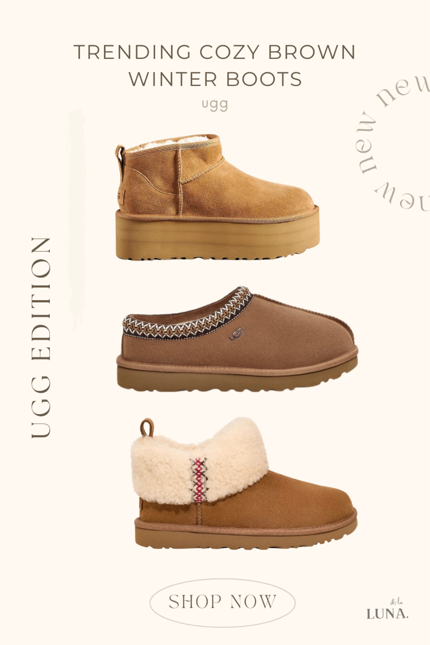 Cozy Winter Brown Trendy Uggs This Holiday Season

#LTKCyberWeek #LTKGiftGuide #LTKHoliday