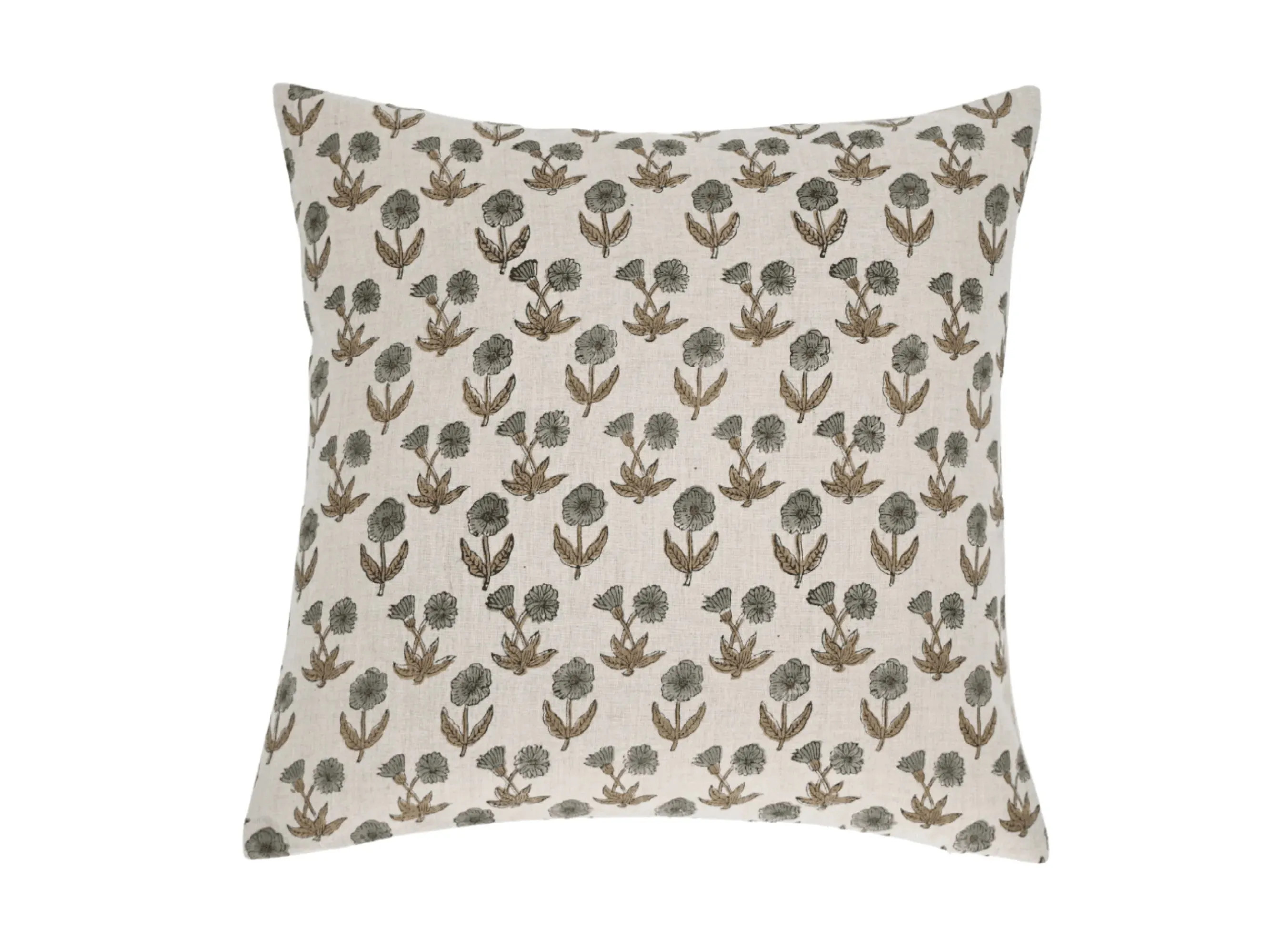 Shop Lillian Block Print Pillow Cover Online | Maple Village Lane