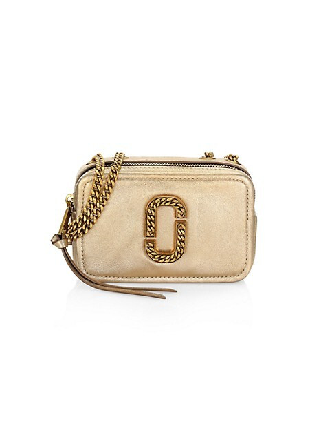 The Glam Shot 17 Leather Chain Crossbody Bag | Saks Fifth Avenue