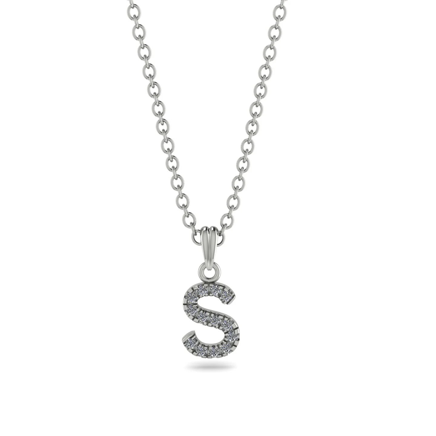 Inital Diamond Necklace - Chaya No. 3 | Segal Jewelry