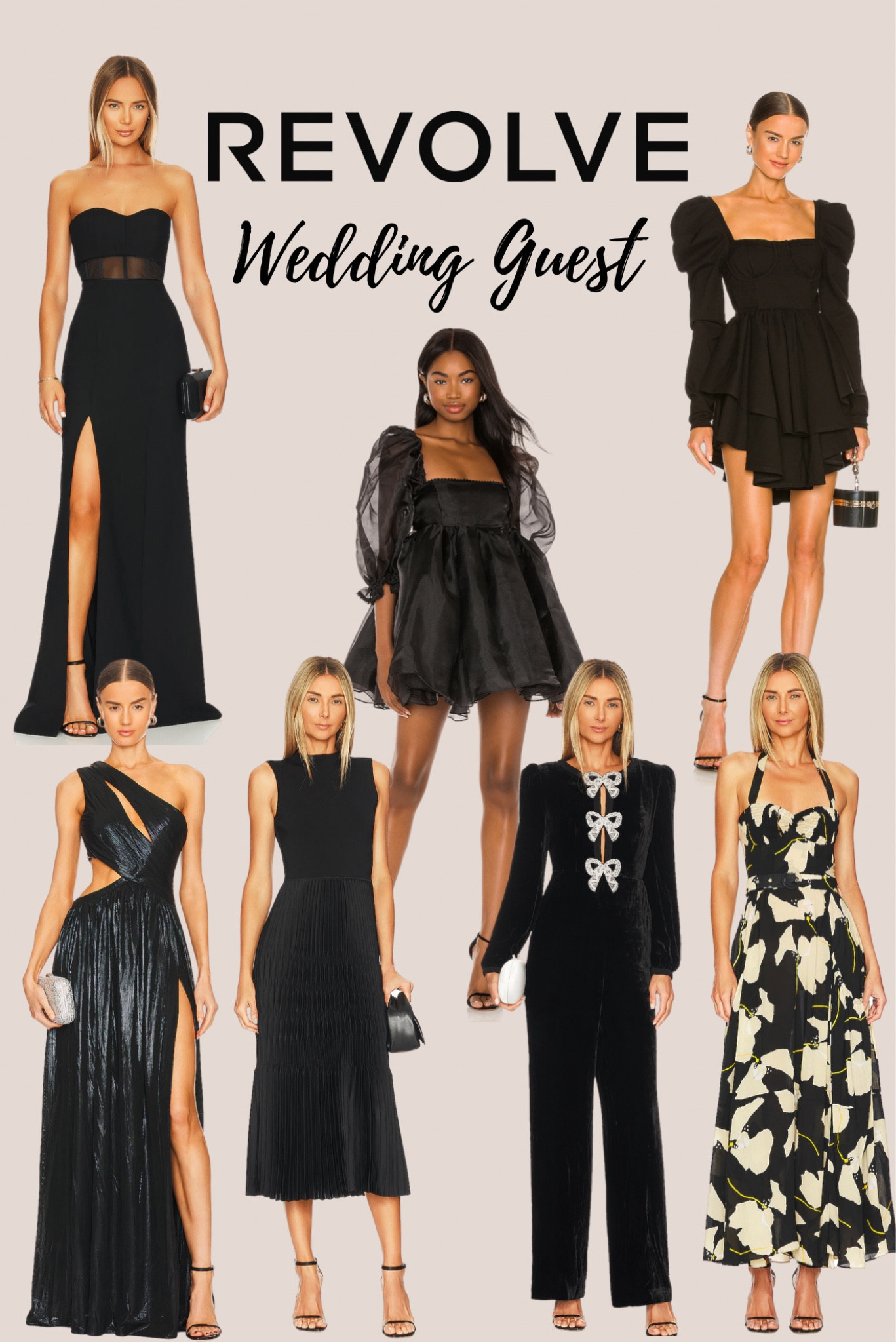 Revolve wedding guest picks: black tie and formal! 

#LTKSeasonal #LTKwedding #LTKstyletip