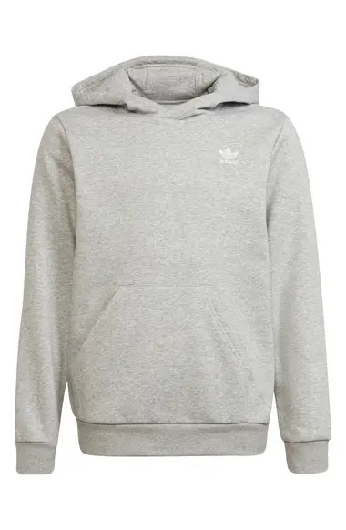 adidas Originals Kids' Adicolor Embroidered Trefoil Hoodie (Big Boy) | Nordstrom