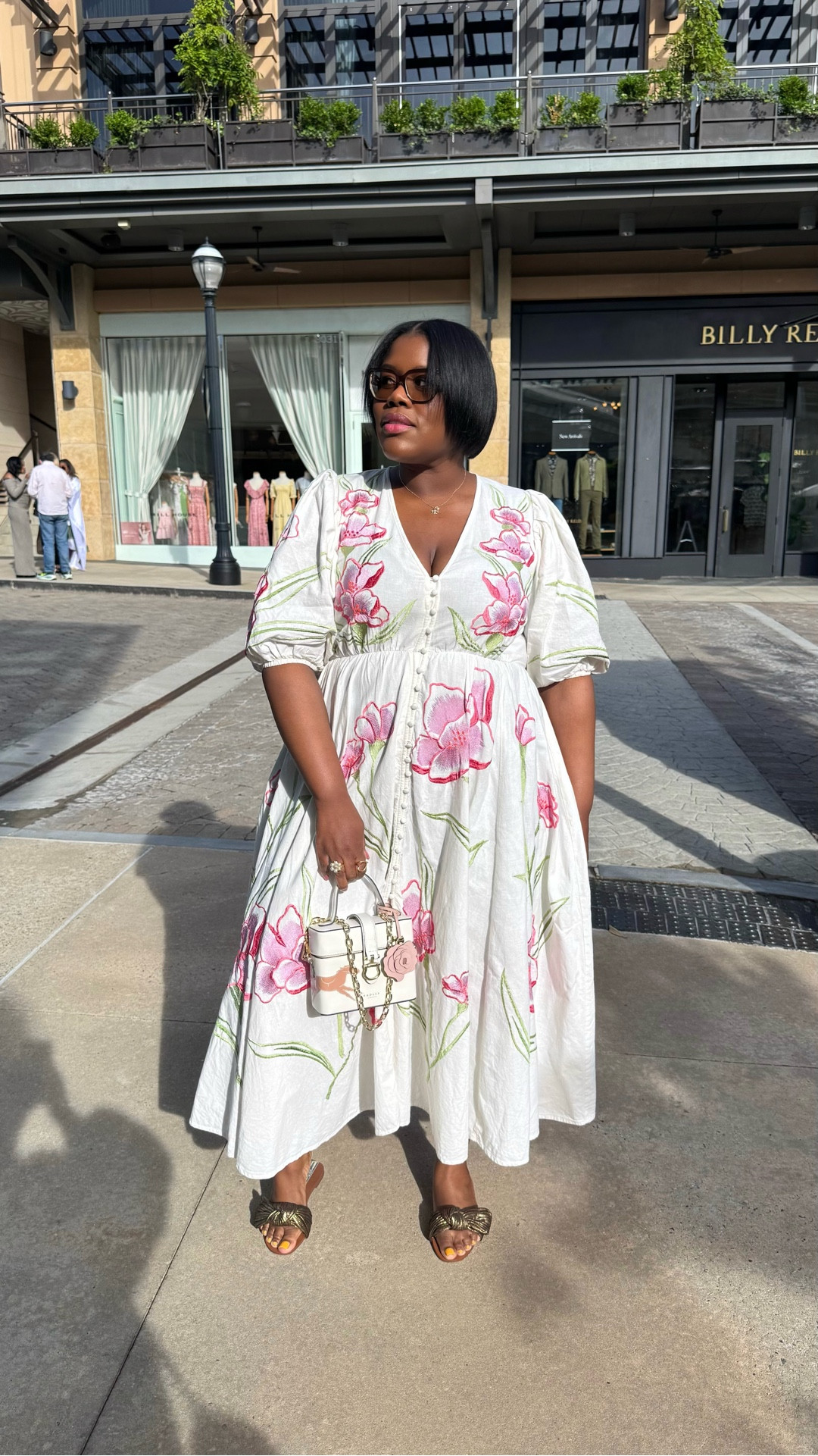 Soft florals + gold details 🤍
An old favorite styled for today — proof you don’t need new to look luxe.

Lip: Fenty Beauty High Gloss Stix shade High Biscus

#LTKPlusSize #LTKBeauty