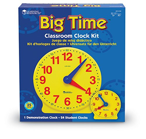Learning Resources Classroom Clock Kit | Amazon (US)
