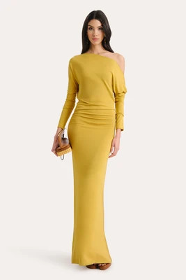Maia Off-Shoulder Maxi Dress | Elie Tahari