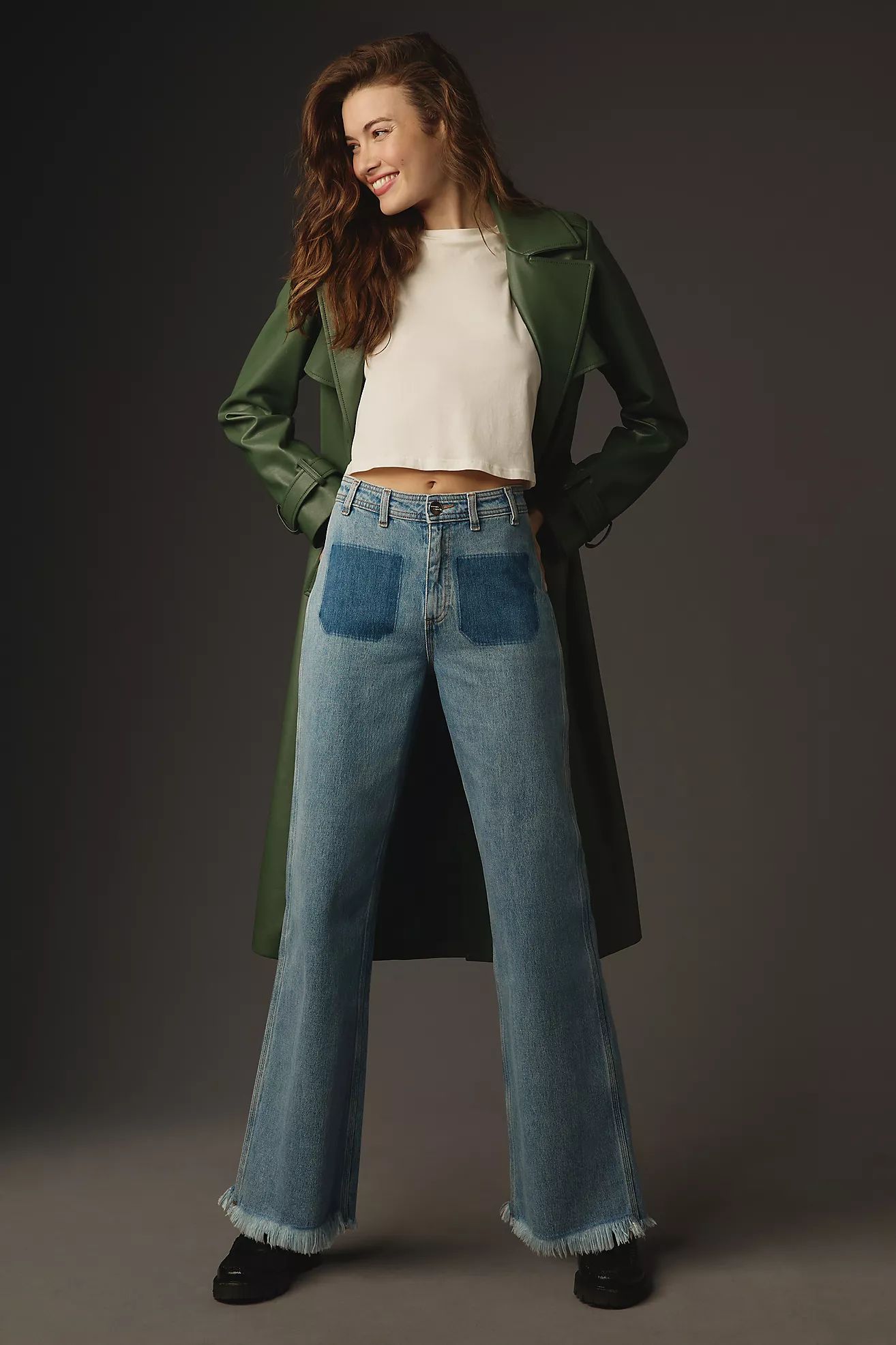 Seventy + Mochi Mable High-Rise Straight-Leg Jeans | Anthropologie (US)