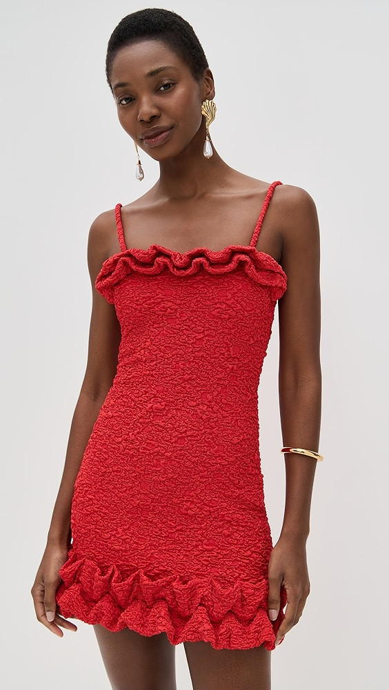 PatBO Papillon Jacquard Flutter Mini Dress | Shopbop | Shopbop