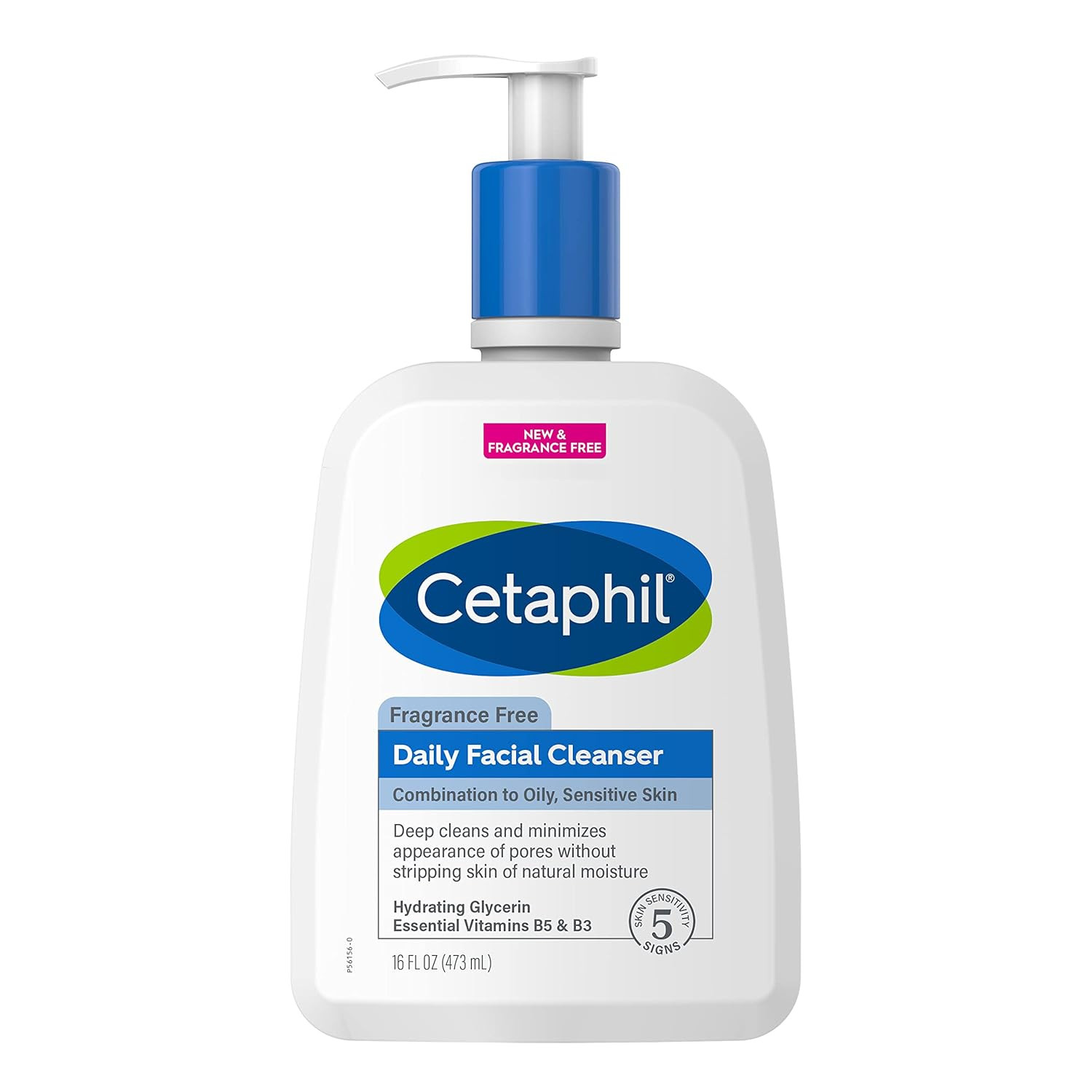 Cetaphil Face Wash, Daily Facial Cleanser for Sensitive, Combination to Oily Skin, NEW 16 oz, Fra... | Amazon (US)