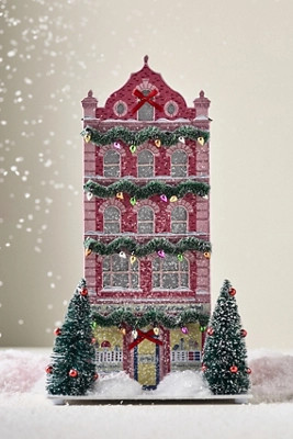 Emily Taylor Light-Up Holiday Village House | Anthropologie (US)