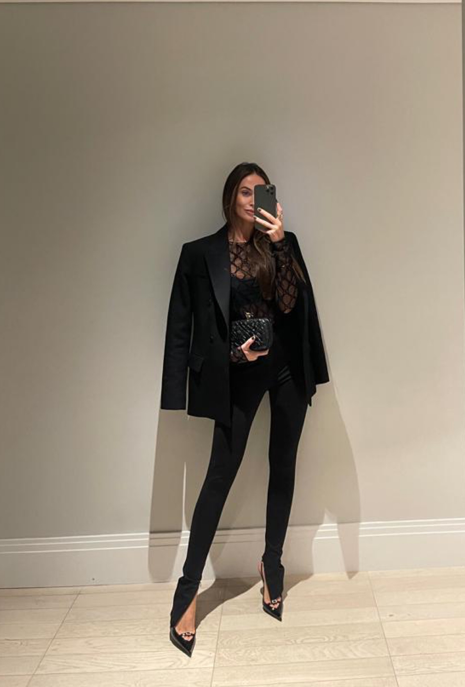 Gucci, Wardrobe nyc, Ysl, Bottega veneta, Raey, Matches, Net-a-porter, transitional style, autumn outfit, autumn fashion, transitional outfit, monochrome fit, oversized blazer, sheer blouse, wardrobe nyc x hailey bieber, slingback mules, Jimmy choo, all black outfit, date night outfit, evening wear, style inspiration 

#LTKstyletip #LTKeurope #LTKSeasonal