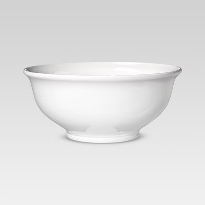 Porcelain Serving Bowl 180oz White - Threshold™ | Target