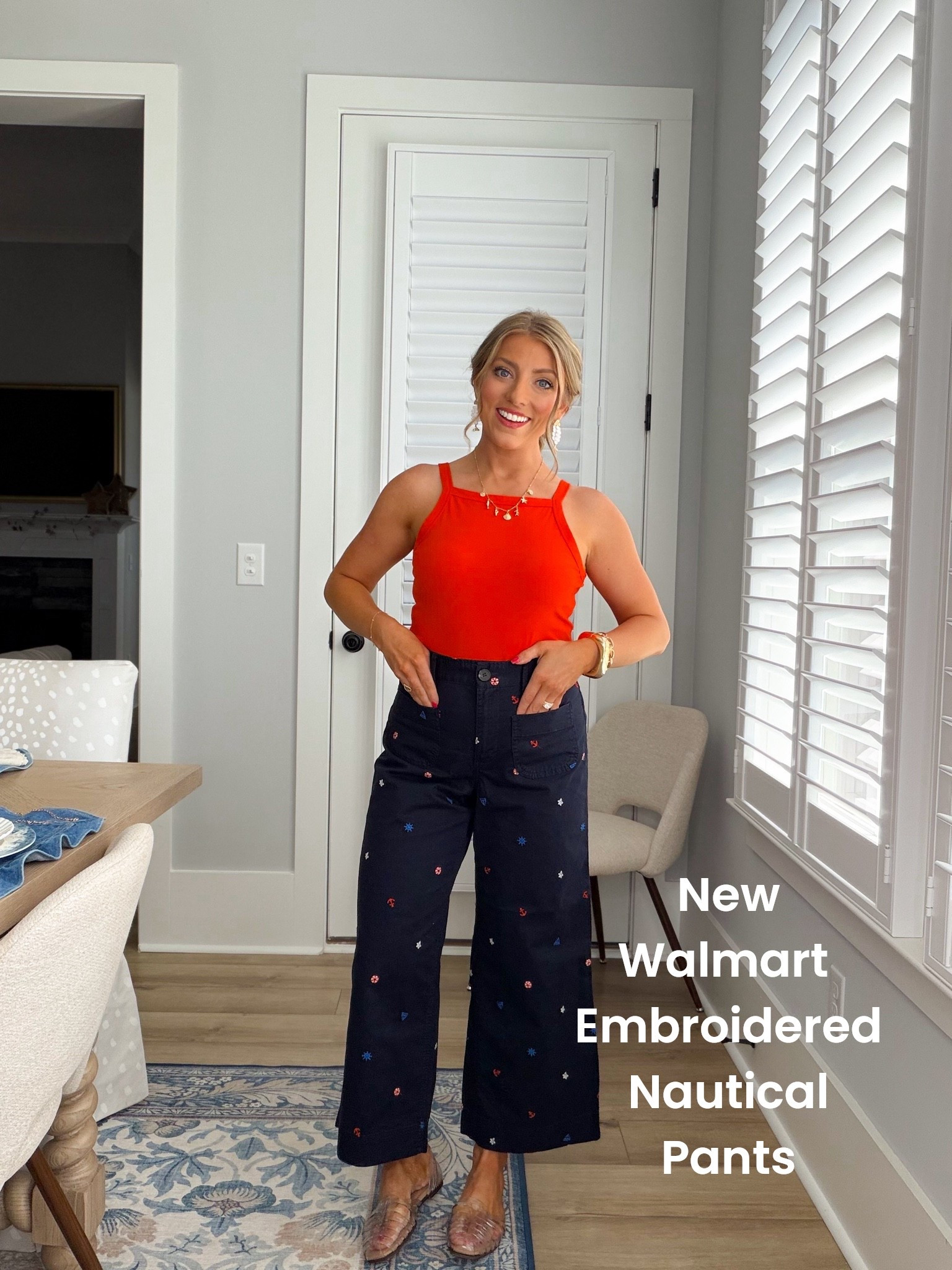 All new Walmart fashion arrivals and I honestly can’t pick a favorite 😍❤️🤍💙 The embroidered pants are SO fun for summer and the bright knit sweater with white shorts is giving coastal Americana in the best way. Also obsessed with these breezy smocked dresses for summer vacations, beach dinners, and easy everyday outfits. Walmart has been absolutely crushing it lately!

#WalmartFashion #WalmartFinds #AmericanaStyle #SummerFashion #AffordableFashion #VacationOutfits #CoastalStyle #SmockedDress #EmbroideredDenim #SummerStyle #OOTD #WalmartStyle #FashionFinds #CuteSummerOutfits #WalmartNewArriva

#LTKootd #LTKPetite