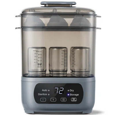 Electric Steam Sterilizer and Dryer for Baby Bottles | Wayfair North America