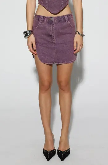 BY.DYLN Zayne Denim Miniskirt | Nordstrom | Nordstrom