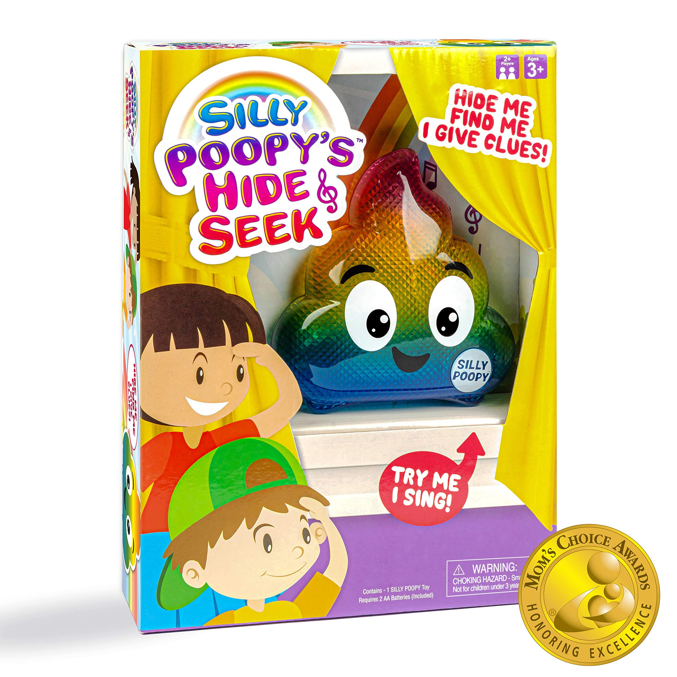 Silly Poopy's Hide & Seek by Relatable, The Talking, Singing, Rainbow Hide & Seek Toy, Learning T... | Amazon (US)