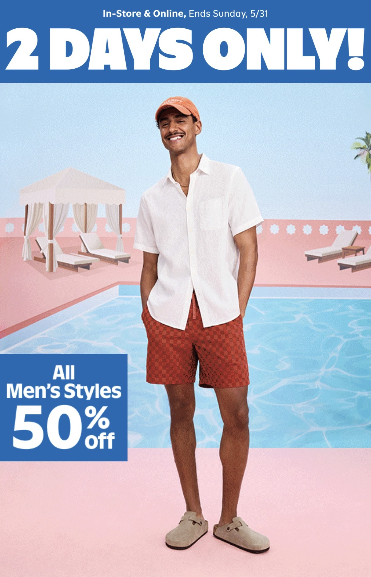 50% off men’s clothes at Old Navy just sounds like a good excuse to stock up on all the summer basics 😂 Shorts, tees, polos, and comfy everyday outfits all on sale.

Shop these Old Navy deals now on my LTK.

#ShoppingWithPriiincesss #OldNavy #MensStyle #LTKStyle #LTKFashion #FashionFinds #MensFashion #OutfitGoals #StyleFinds #ClosetRefresh #TrendAlert #BudgetFriendlyFashion #SummerReady #AtlantaMom #Atlantamom #Atlantabloggers #Atlantablogger #AtlantaCreator #Atlantacontentcreators #Atlantacontentcreator

#LTKTravel #LTKSwim #LTKMens