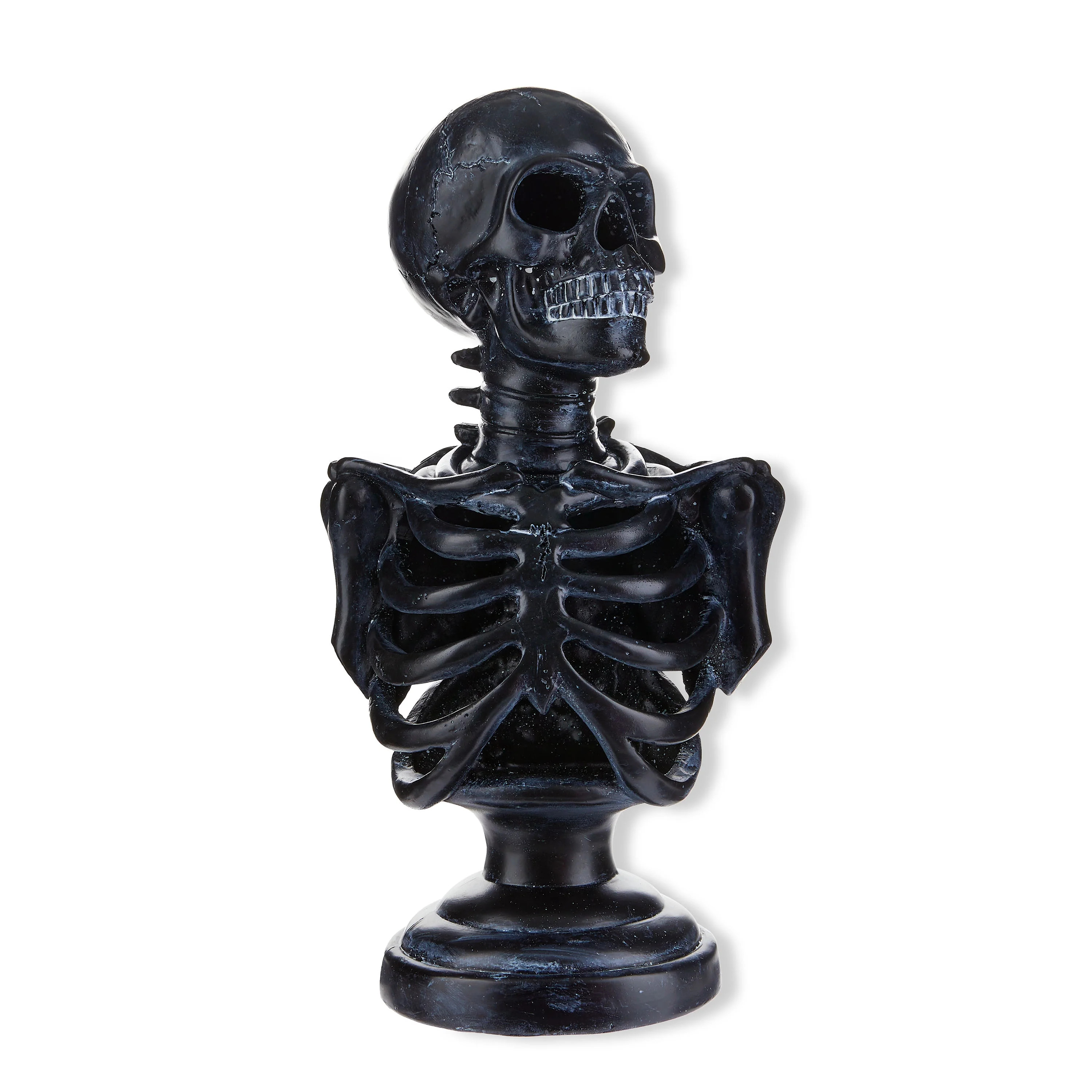 Halloween Decoration Skeleton Torso with Lights Decoration, Black, Polyresin, 12", by Way To Cele... | Walmart (US)