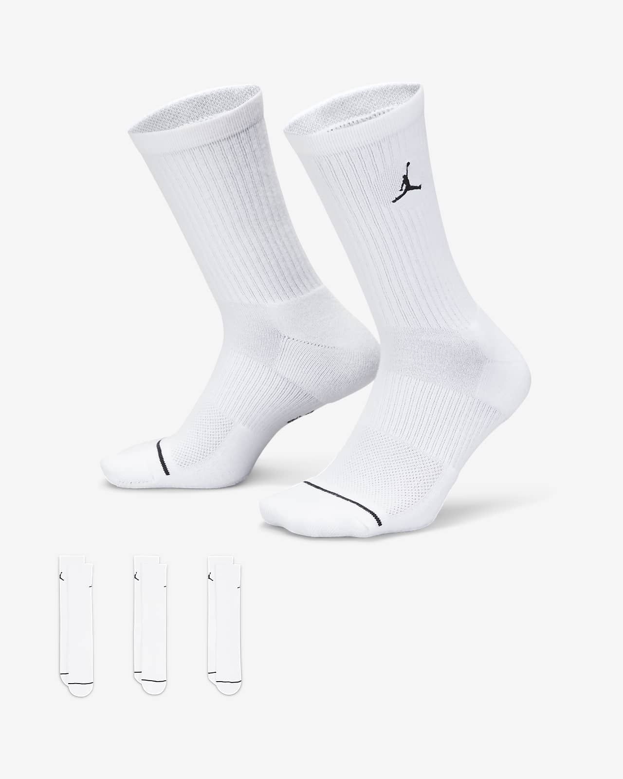 Jordan Everyday Crew Socks (3 pairs). Nike.com | Nike (US)