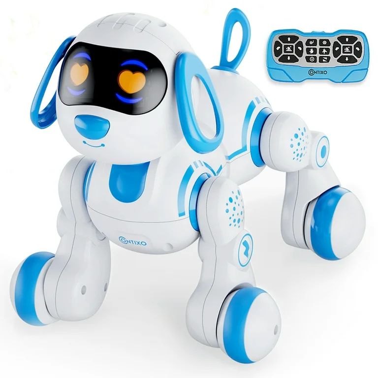 Contixo R3 Robot Dog, Walking Pet Robot Toy Robots for Kids, Remote Control, Interactive Dance, V... | Walmart (US)