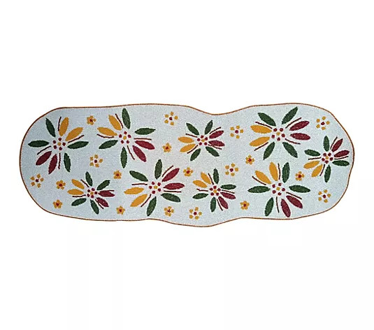 Temp-tations 13"x16" Beaded Runner - QVC.com | QVC