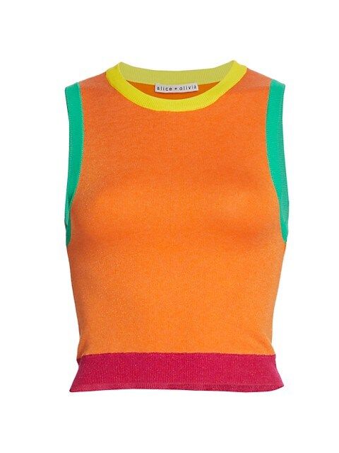 Rossi Colorblock Sweater Tank Top | Saks Fifth Avenue