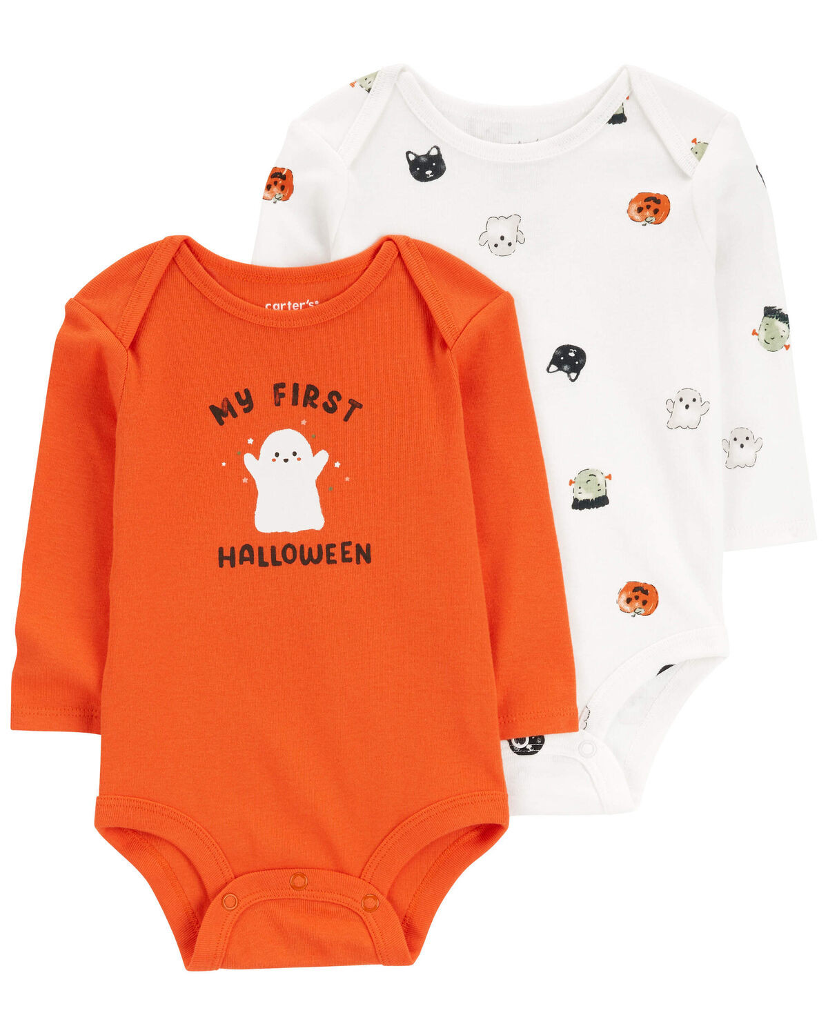 Baby 2-Pack Halloween Long-Sleeve Bodysuits - Carter's | Carter's | Carter's Inc