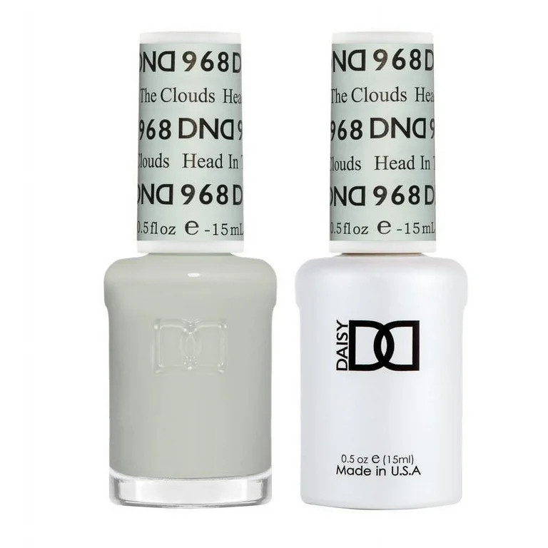 DND Gel & Lacquer Matching Polish Set -  968 Head In The Clouds | Walmart (US)