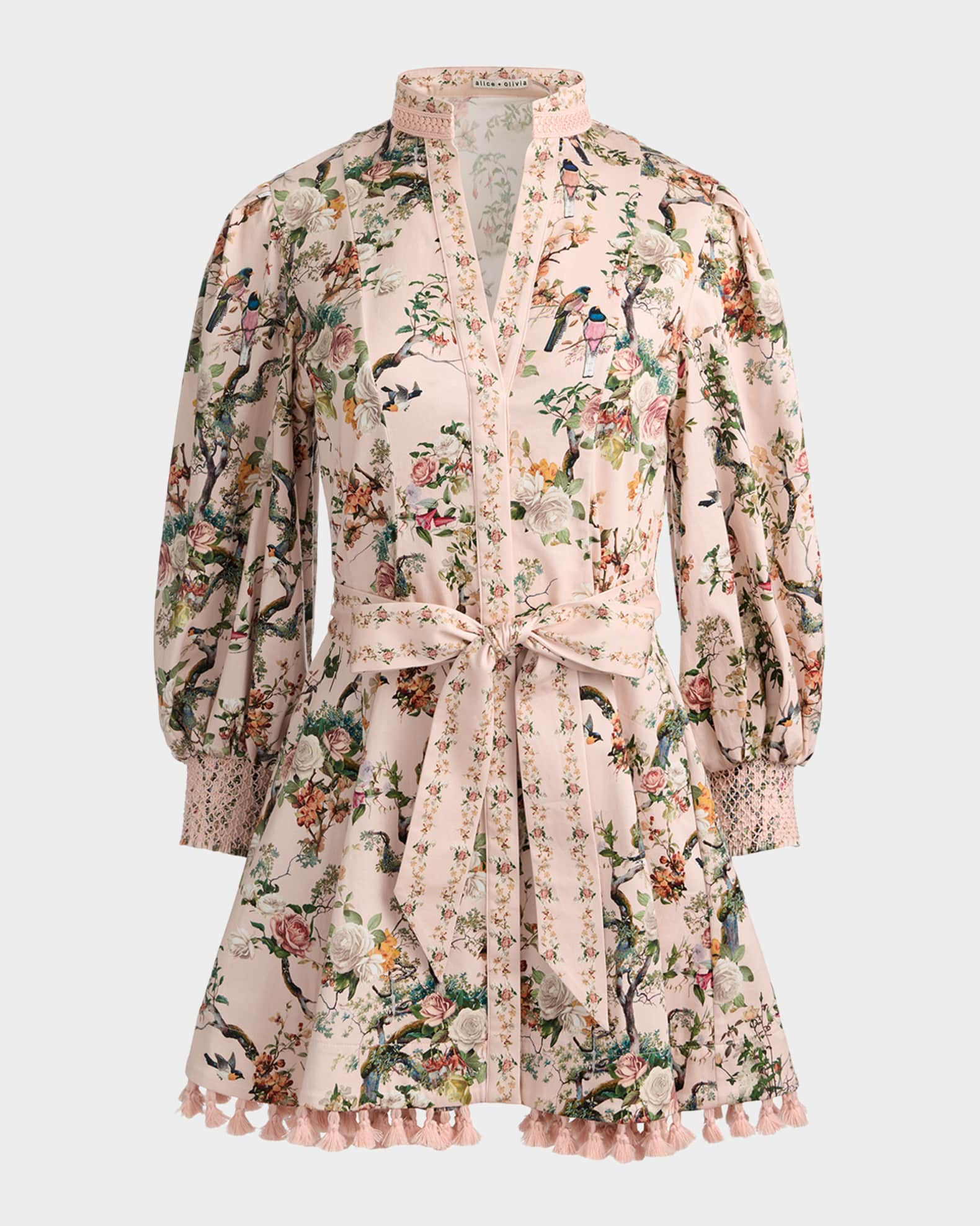 Lucy Belted Mini Shirtdress | Neiman Marcus