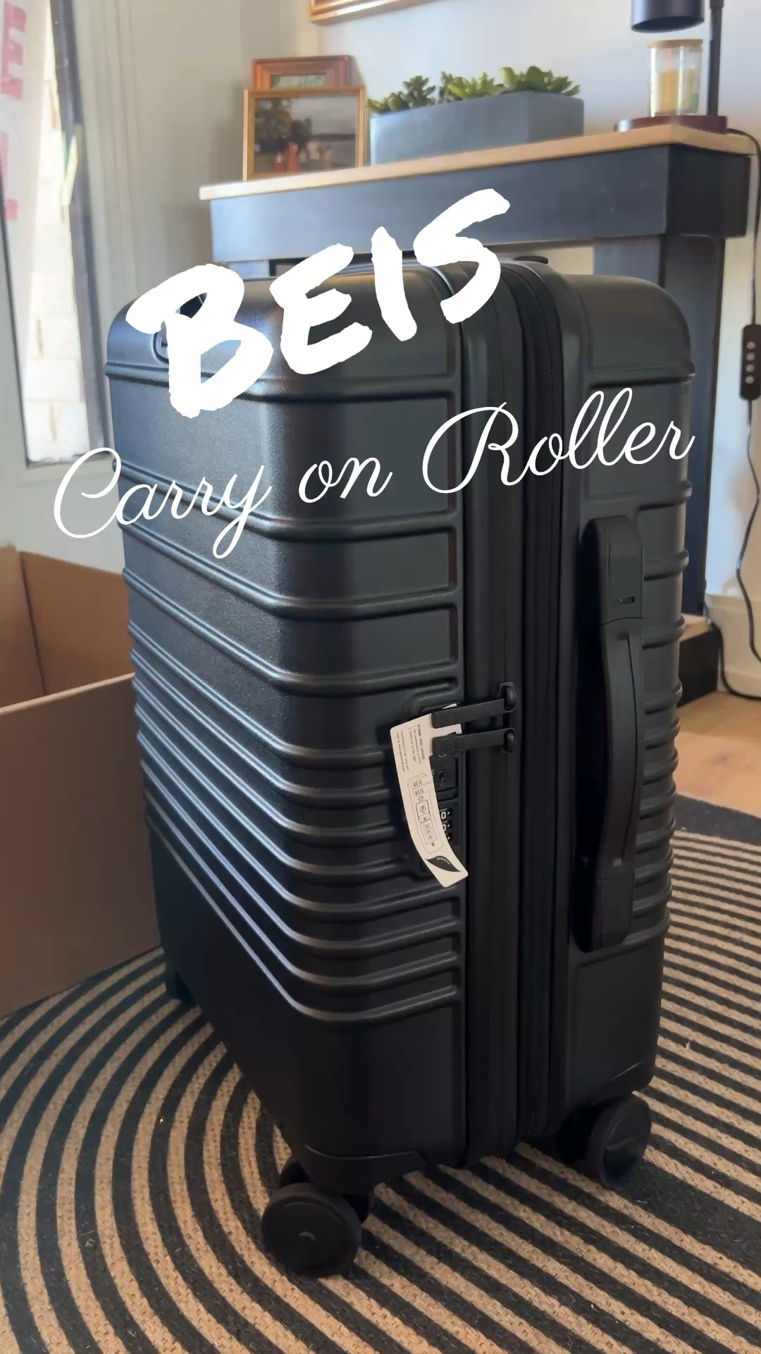 Look at the ease of that 360 spin! Beis definitely knows what they’re doing with luggage. Excited to show off this beauty at the airport. Italy, here we come! #beis #italy #travel

#LTKTravel