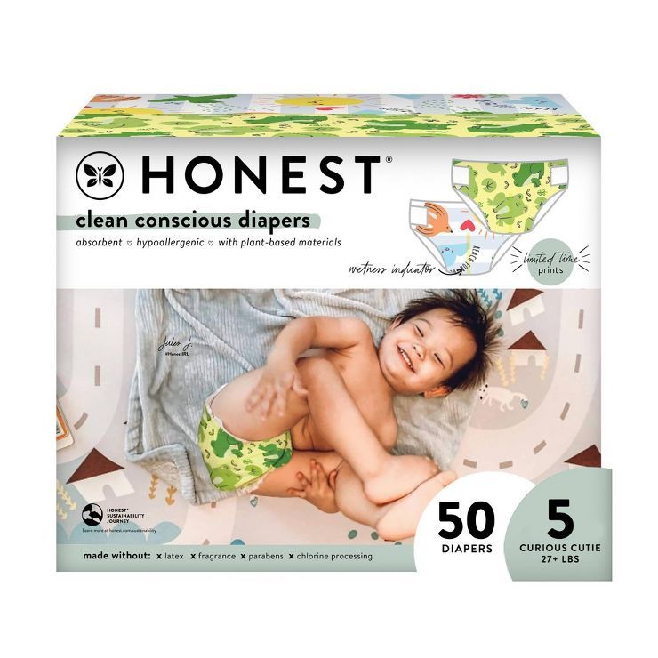 The Honest Company Clean Conscious Disposable Diapers Spread Your Wings & Ur Ribbiting | Target
