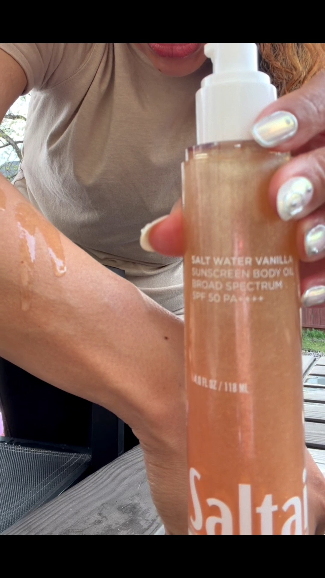 Smelling amazing and glistening all season long I’m obsessed with this new body oil from Saltair!!! 

#LTKBeauty #LTKOver40 #LTKvlog