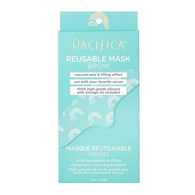 Pacifica Beauty Reusable Brow Mask, Helps Smooth Fine Lines & Wrinkles, Use With Your Favorite Se... | Amazon (US)